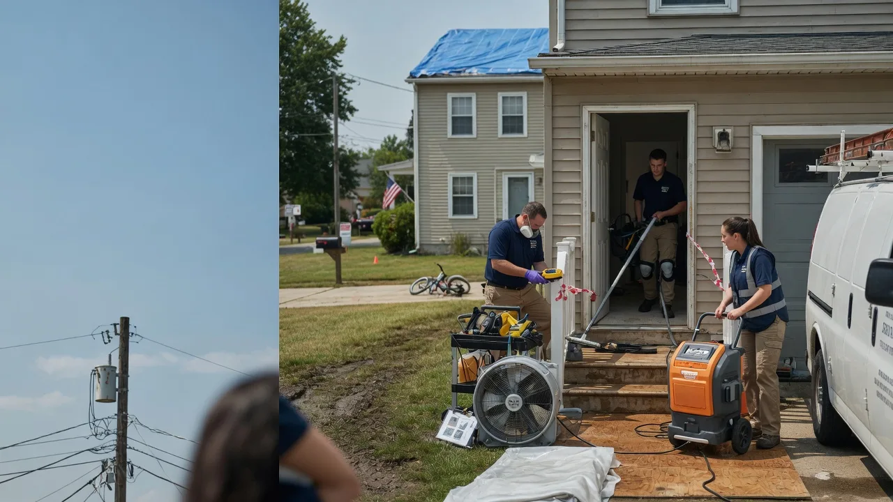 Water Damage Repair in Coinjock, NC near me
